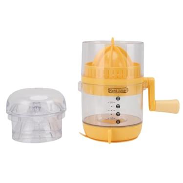Imagem de Espremedor manual de frutas cítricas, limão, laranja, fácil de usar, multifunções, pequeno e portátil, espremedor manual para casa, cozinha, acampamento, viagem, grau alimentício, aço inoxidável