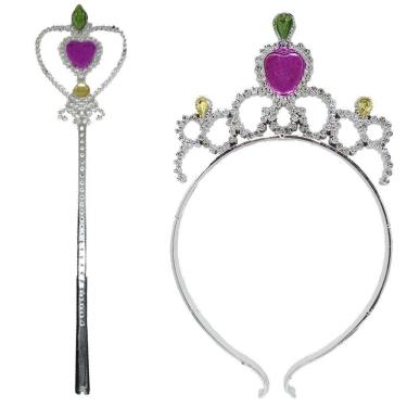 Imagem de Tiara E Varinha De Princesa Colorida