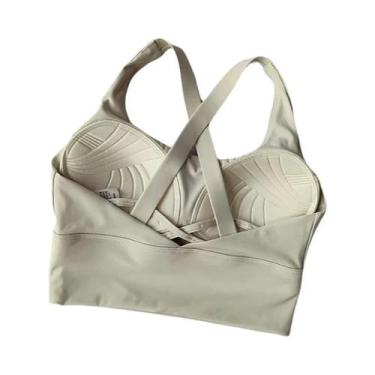 Imagem de Sutiã Esportivo De Alta Intensidade À Prova De Choque Com Bojo Fixo E 