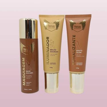 Imagem de Kit Pernas Maravilhosas - Maquiagem + Iluminador + Tonalizante Glow
