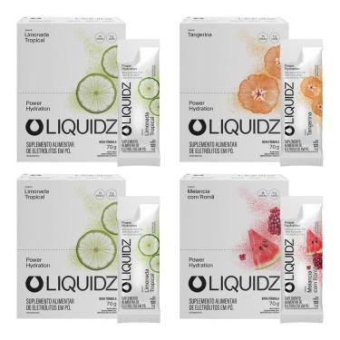 Imagem de LIQUIDZ® - Eletrólitos Zero Açúcar 3 Sabores 56 Sachês-Unissex