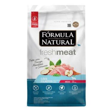 Imagem de Ração P/caes Filhotes Fresh Meat Porte Medio 12kg - Formula Natural