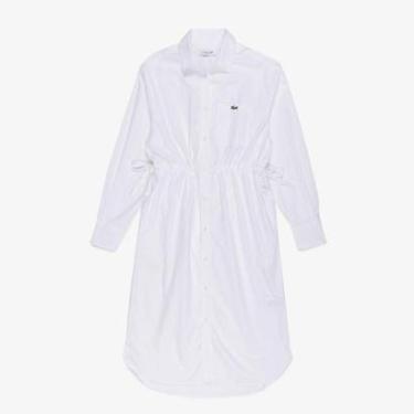Imagem de Vestido Lacoste Camisa Oversized em Popeline-Feminino