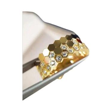 Imagem de Conjunto De Anéis Femininos Em Prata Esterlina 925 Com Design De Colme