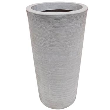 Imagem de Vaso para Plantas Grande 73cm Cinza de Polietileno de Jardim