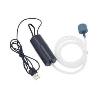 Imagem de Bomba De Ar Silenciosa USB Para Aquário Mini 1W, Aerador Portátil Para