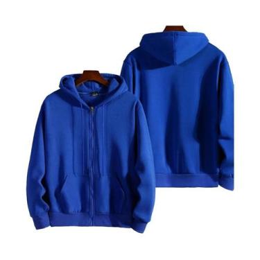 Imagem de Moletom Com Zíper De Manga Longa Para Mulheres E Homens, Casual, Outon