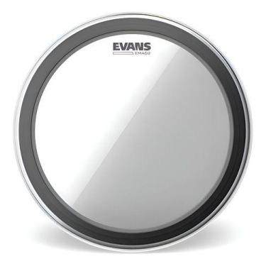 Imagem de Pele Batedeira P/ Bumbo Bateria 22" Evans Bd22emad2