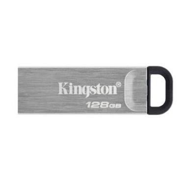 Imagem de Pen Drive 128GB Kingston DataTraveler Kyson, USB 3.2 Gen 1, Leitura de 200MB/s, Metal - DTKN/128GB-Unissex