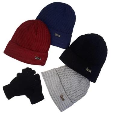 Imagem de Touca Unisex Sport Forrado De Pelinho Por Dentro Masculino Para Invern