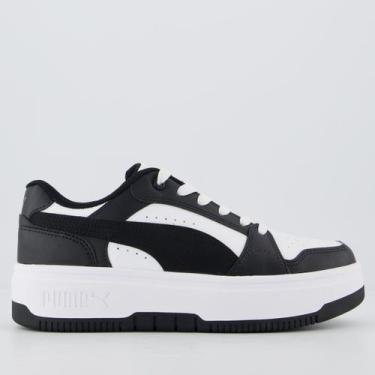 Imagem de Tênis Puma Rebound Femme Low Bdp Feminino Preto, 37
