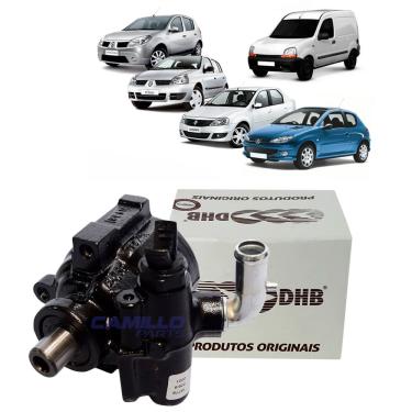 Imagem de Bomba Direção Hidráulica Renault Clio, Logan, Sandero 1.0, Kangoo 1.0/1.9, Peugeot 206 1.0