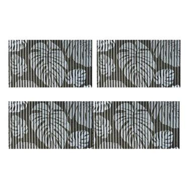 Imagem de Conjunto 3 Tapetes Cozinha Banheiro Compacto Passadeira Duna - Tokdeca