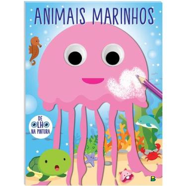 Imagem de Livro De Colorir : De Olho Na Pintura! Animais Marinhos TODOLIVRO