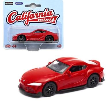 Imagem de Miniatura 164 Toyota Supra Vermelho California Minis - Califórnia toys