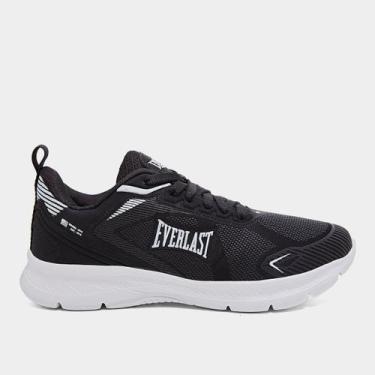 Imagem de Tênis Everlast Vênus II, Preto, Branco, 36