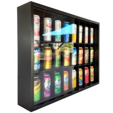 Imagem de Expositor 24 Nichos - Latas cerveja refrigerante COD53-1 - Genérico, P