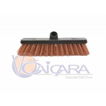 Imagem de Vassoura esfregão nylon 25cm. base plástica caiçara