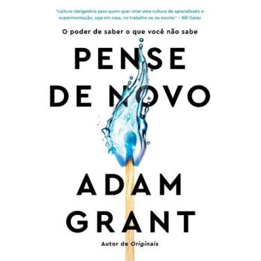 Imagem de Livro - Pense de novo - Editora Sextante