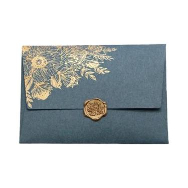 Imagem de Envelope De Papel Perolado Grosso 10un. - Cartão De Papel Especial Com