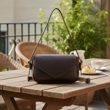 Imagem de Bolsa Transversal Pequena Com Flap Envelope De Ombro - JS Bolsas, Marr