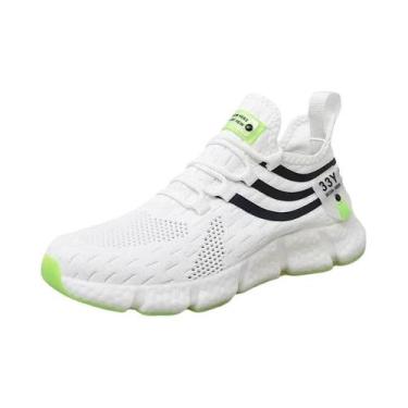 Imagem de Tênis Masculinos Respiráveis Em Malha Confortáveis Para Uso Casual Ao 