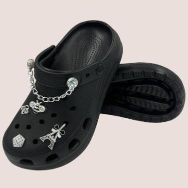 Imagem de Sandália Feminina Babuche Com Enfeite Confortável E Ventilado-Feminino