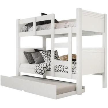 Imagem de Treliche Madri para Colchão 88cm Conquista Cor Branco, Branco