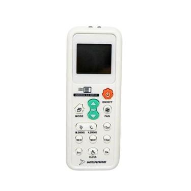Imagem de Controle Universal Para Ar Condicionado Migrare Mg 1000 Lcd Branco