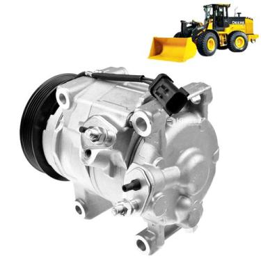 Imagem de Compressor 10sre18c Maquina Jd 24v 664k / 744k - KLASSE AUTO PARTS