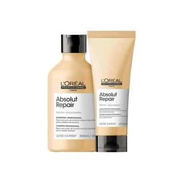 Imagem de Loreal Absolut Repair Kit Shampoo 300ml+ Condicionador 200ml - L'Oréal