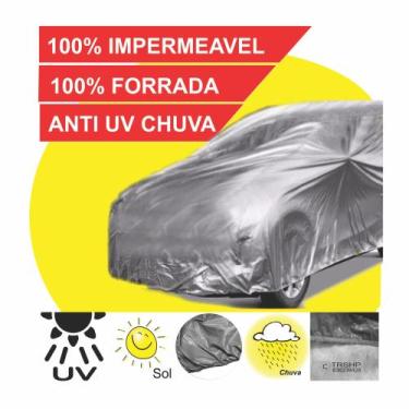 Imagem de Capa De Cobrir Para Carro Fusion 100% Forrada Ant- UV Chuva Impermeave