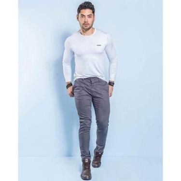 Imagem de Calça Masculina Alfaitaria Social Moda Casual Sport Fino-Masculino
