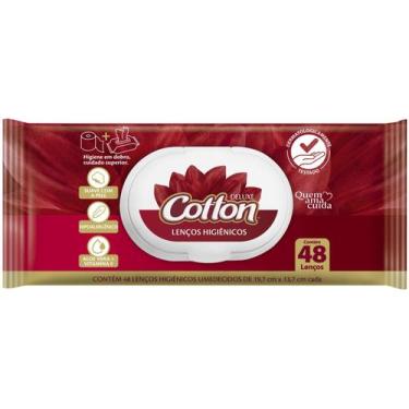 Imagem de Lenço Umedecido Softys Cotton Deluxe 48 lenços