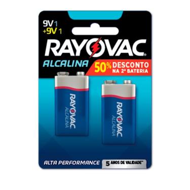 Imagem de Bateria Alcalina 9V Com 2 20985