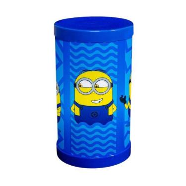 Imagem de Luminária Abajur Minions Bivolt Oficial Universal Decoração Infantil