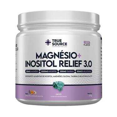 Imagem de True Magnésio + Inositol Relief 3.0 - 300g Camomila, Laranja e Lavanda - True Source-Un...