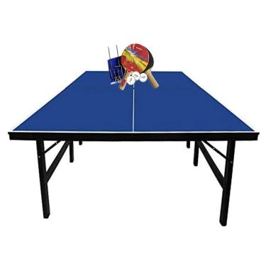 Imagem de MESA PING PONG MDP 18mm 1002 KLOPF + KIT Completo 5030
