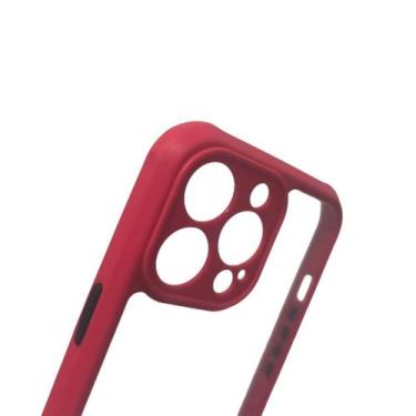 Imagem de Capa Compatível IPHONE 13 PRO Anti-Impacto Acrílico Transparente com B