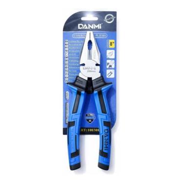 Imagem de Alicate Universal Danmi 8" 20cm Profissional Corte e Aperto