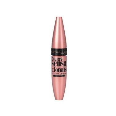 Imagem de Máscara Cílios Sensacionais Lavável Preto Maybelline NY 9,5ml - sem ma
