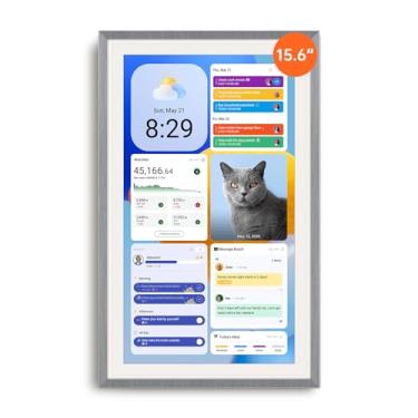 Imagem de Apolosign Calendário familiar digital de 39.6 cm, sem taxa de inscrição, planejador de parede inteligente com sincronização de calendário, tabela de tarefas e tela sensível ao toque para famílias