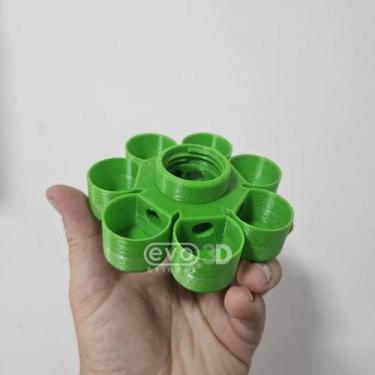 Imagem de Bebedouro Anti Afogamento Para Pintinhos Codornas Aves Pequenas Rosca 