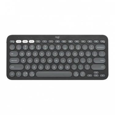 Imagem de Teclado Sem Fio Logitech, Bluetooth e USB, Pebble Keys 2 K380s, Easy-S