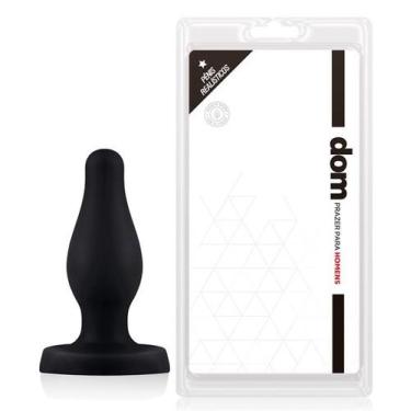Imagem de Plug Anal Preto com Ventosa - 11 x 4 cm - ADAO E EVA