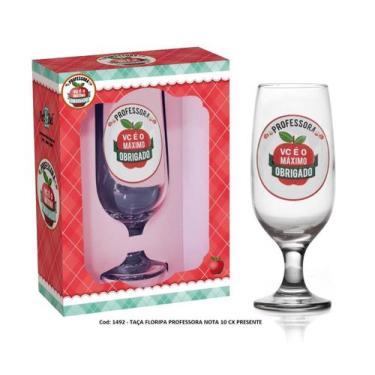 Imagem de Taça Floripa 300ml Professora Nota 10 Artebel