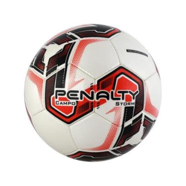 Imagem de Bola de Futebol Campo Penalty Storm XXI Oficial, Branco, 70