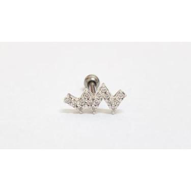 Imagem de Piercing em prata 925 - São Paulo Piercing, Prata