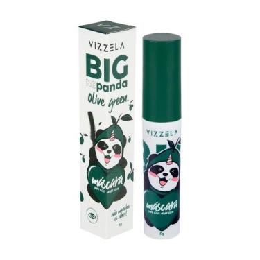 Imagem de Máscara Para Cílios Big No Panda Olive Green Verde 5g  Vizzela