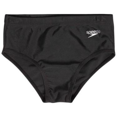 Imagem de Sunga Speedo Solid Lycra, Preto, 4